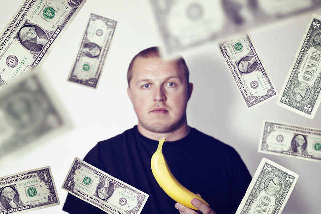 I Mean it's one banana Joey, what could it cost? 10 dollars?
