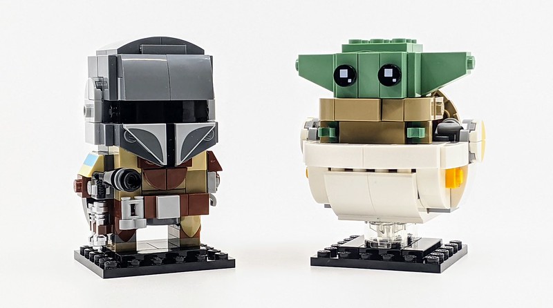 75317: The Mandalorian & the Child BrickHeadz Review