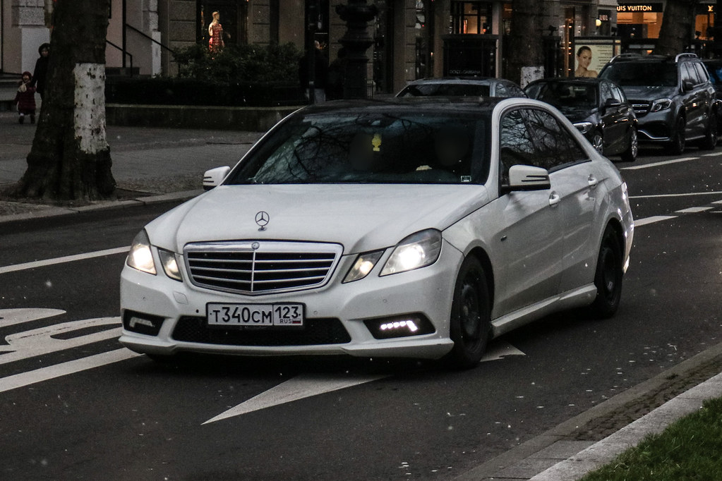 Russia (Krasnodar) - Mercedes-Benz E-Class W212, Location: …