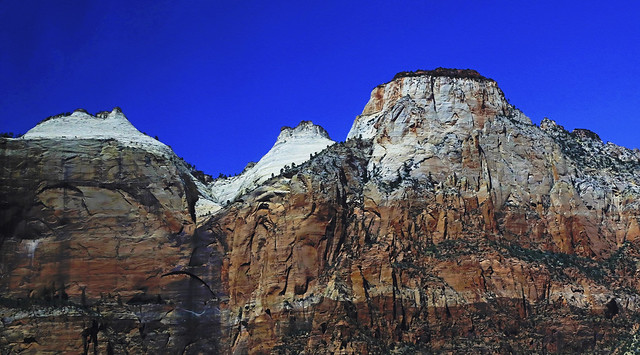 The Beehives and the Sentinel: Zion National Park . . .