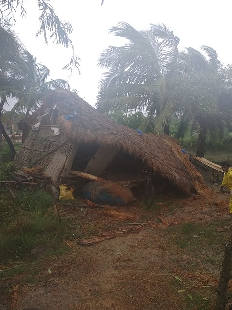 孙德尔本斯 - 飓风安潘的影响