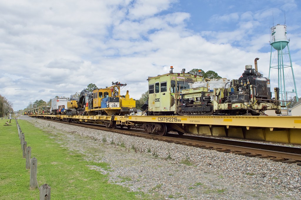CSX work train | Folkston, GA. The CSX work train returning … | Flickr