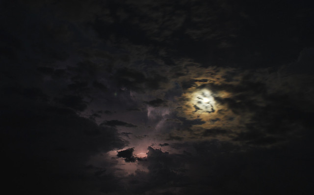 Moon Lightning...