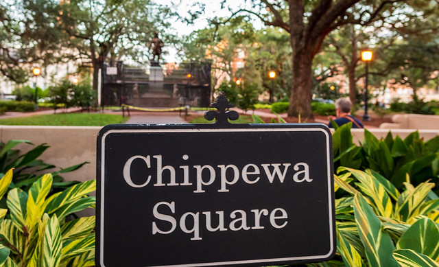 Savannah - Chippewa Square (Bench scene from Forrest Gump filmed here)