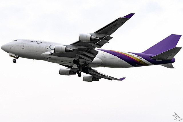 Terra Avia - Boeing 747-4D7(BCF) / ER-BAG @ Manila
