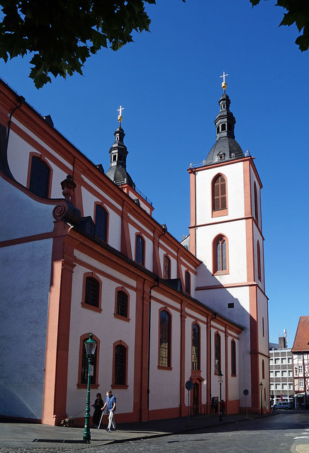 2020-07-21 167; Deutschlandtour; Fulda, Kirche St Blasius