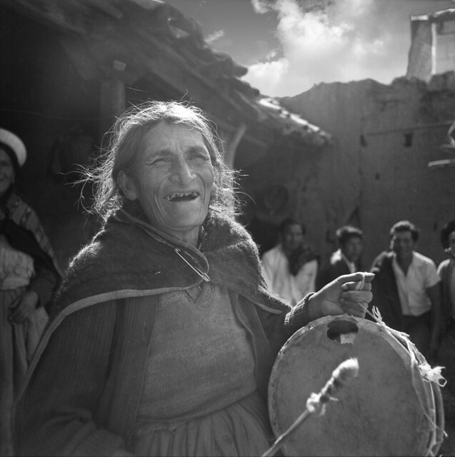 Smile from a feast day in Huancayo.