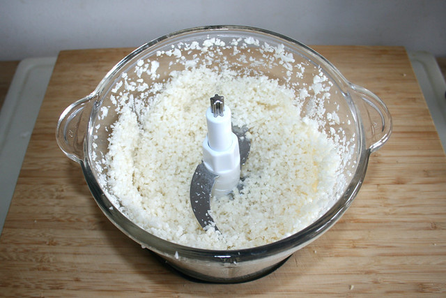 05 - Cauliflower in rice size / Blumenkohl in Reisform