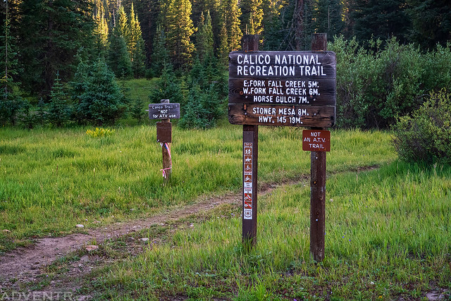 Calico National Recreation Trail Sign