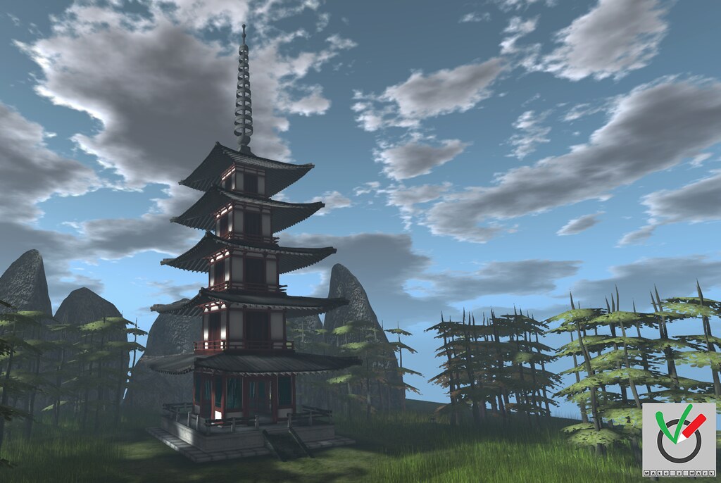 Japanese Pagoda – soon available …. #2