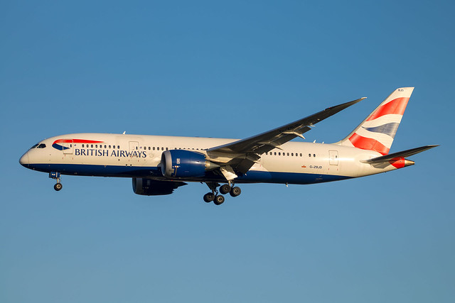 British Airways - Boeing 787-8 Dreamliner G-ZBJD @ London Heathrow