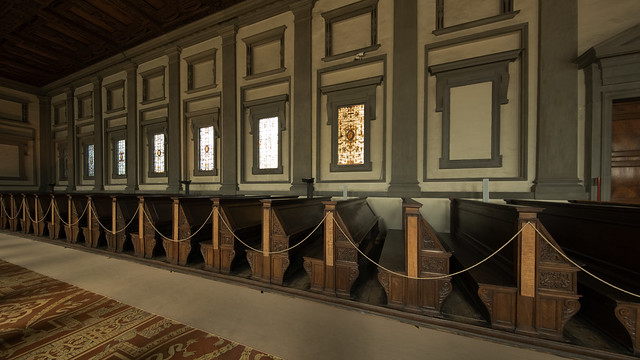 Biblioteca Medicea Laurenziana - reading room
