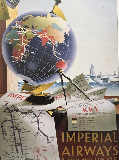 Imperial Airways shrinks the globe