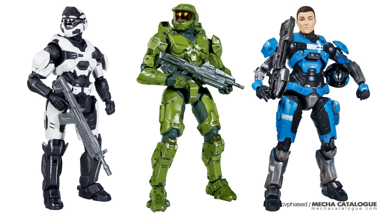 Master Chief and Friends: Jazwares "Halo Spartan Collection"