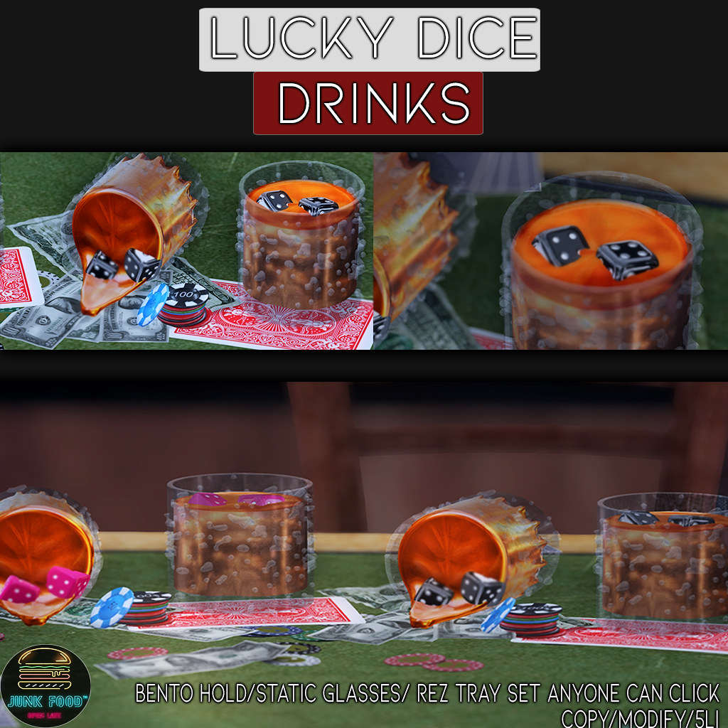 Junk Food – Lucky Dice Drinks