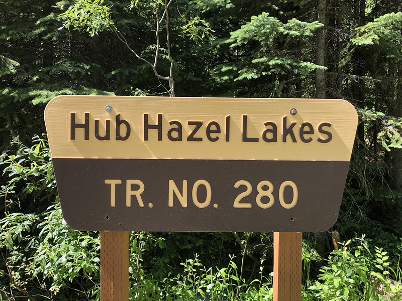 Hiking to Hazel and Hub Lakes