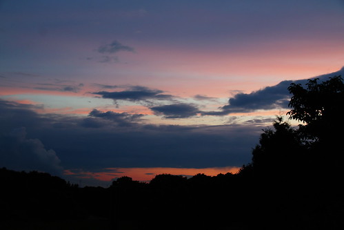 sonnenuntergang coucherdusoleil sunset wolken nuages clouds saarland sarre weiten deutschland allemagne germany sommer été summer