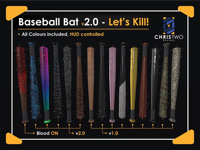 Baseball Bat v2.0 - [Chris Two Designs] - Let's kill some zombies!