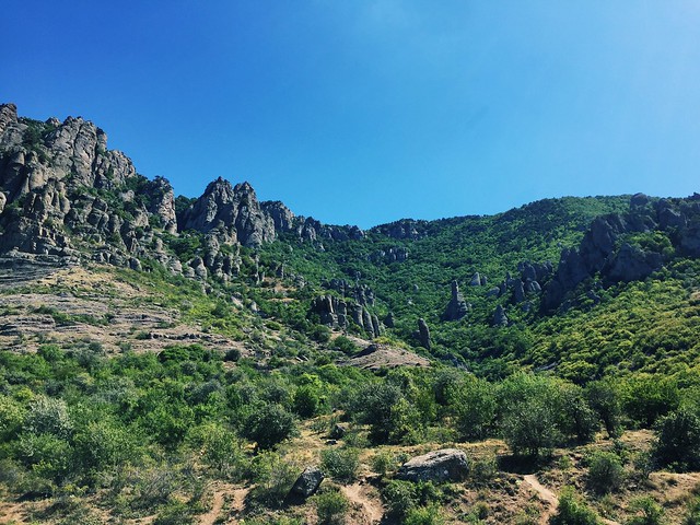 Долина привидений, Демерджи, Крым