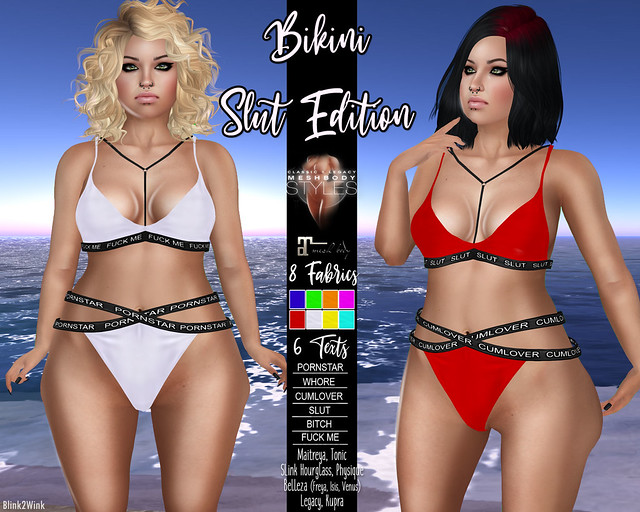 Blink2Wink - Summer Wear (Bikini - Slut Edition)