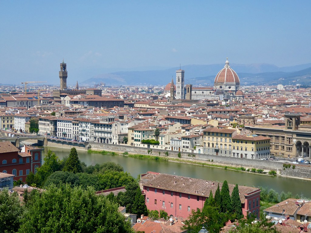 View from Piazzale Michelangelo 