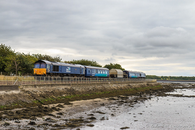DRS 66305 and 66302, Culross