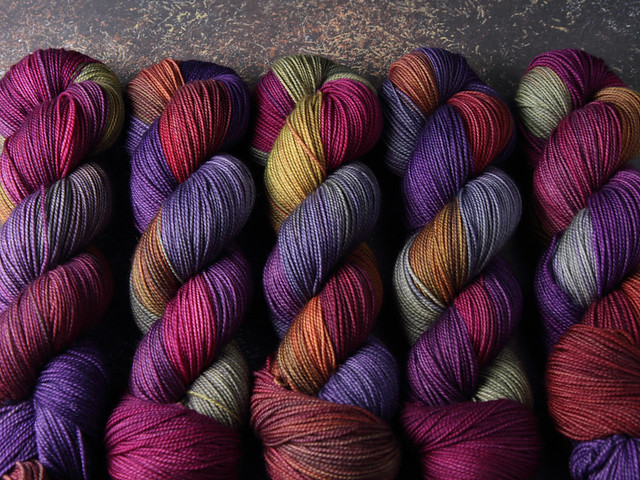Favourite Sock – pure Merino 4 ply/fingering weight wool superwash hand dyed yarn 100g – ‘Canyon’