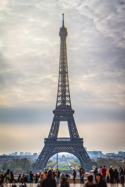 Tour Eiffel depuis l'Esplanade du Trocadéro