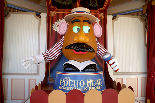 Toy Story Midway Mania - DCA | Mr. Potato Head | George Landis | Flickr