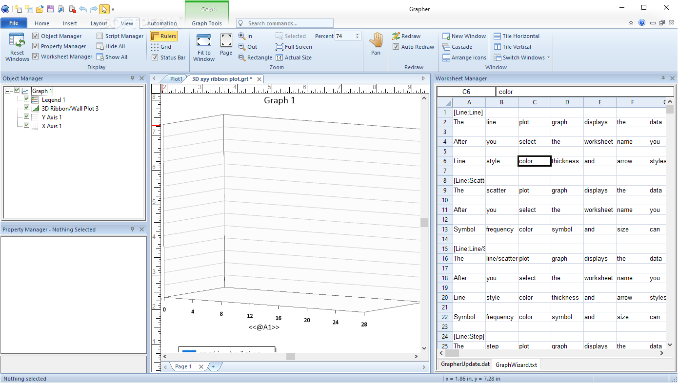 Working with Golden Software Grapher 16.3.410 full