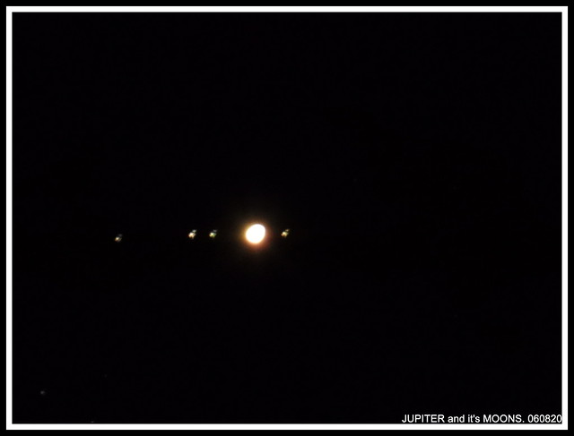 JUPITER and it's MOONS. 060820