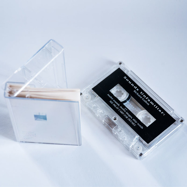Sounds Unfamiliar one-off cassette artwork (PST007)