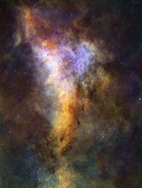 Unnamed nebula in the large Sadr nebula complex II
