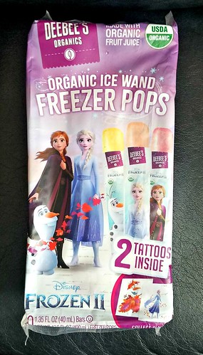 DeeBee's Organics Releases Plant-Based SuperFruit Freezie & Ice Wands Featuring Disney's "Frozen 2" #DeeBeesOrganics #MySillyLittleGang