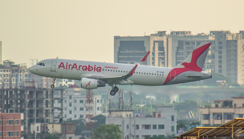 AIR ARABIA ABU DHABI | AIRBUS A320 (A6-AUB) | ABU DHABI - DHAKA (1ST FLIGHT)