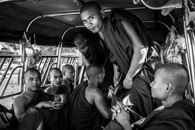 Monastery life , Myanmar