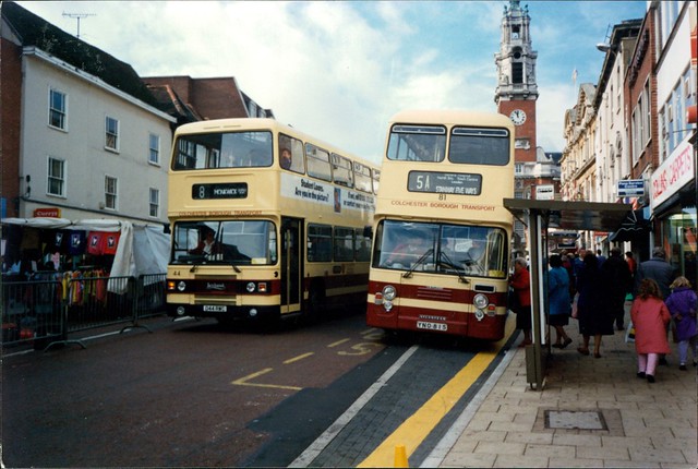 Colchester Borough Transport buses