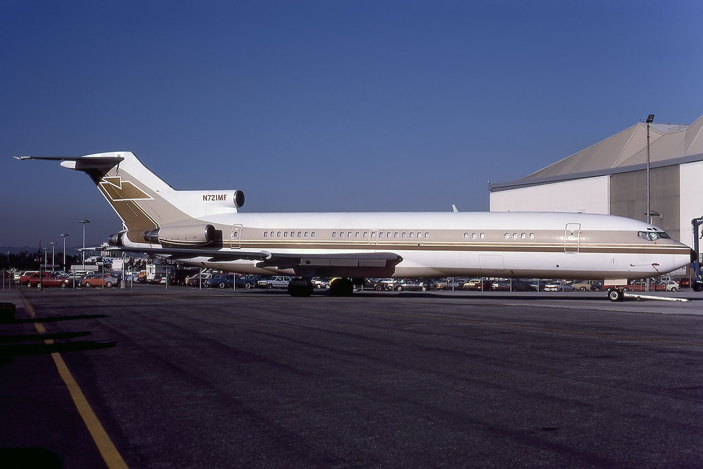 N721MF - Boeing 727-2X8 Adv - Wedge Aviation - KLAX - Oct 1987