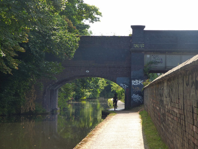 Worcester & Birmingham Canal near the St James Road Bridge