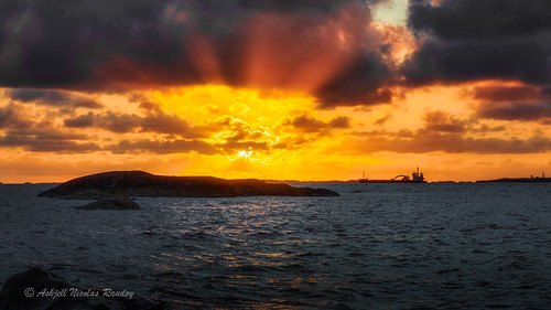 Sunset by Askjell, flø møreogromsdal norway scenery sunnmøre ulstein landscape