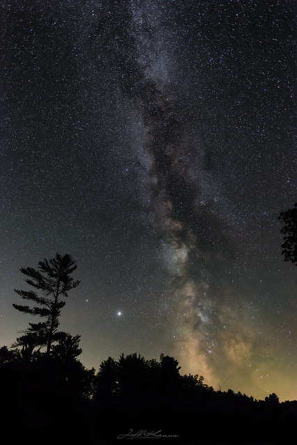 Milky Way Over Big Smokey Falls