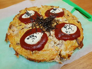Japanese Okonomiyaki Veggie Pancake