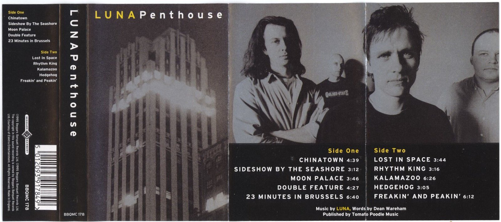 Luna - Penthouse cassette (Beggars Banquet, 1995), Andy Aldridge