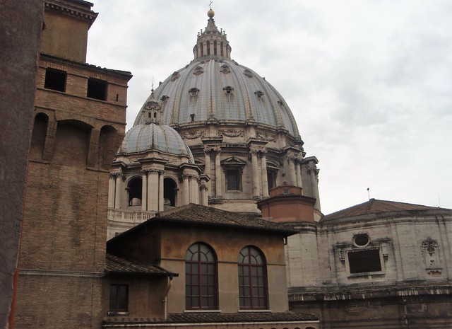 Roma - Vaticano - Cúpula de San Pedro.