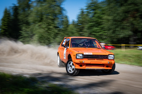 ikaalisten harrasteralli rally rallye rallying ralli finland motorsport ikaalinen nikon erkki tiainen jari jakobsson toyota starlet