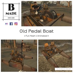 B-Made Old Pedal Boat @ Cosmopolitan from August 10th