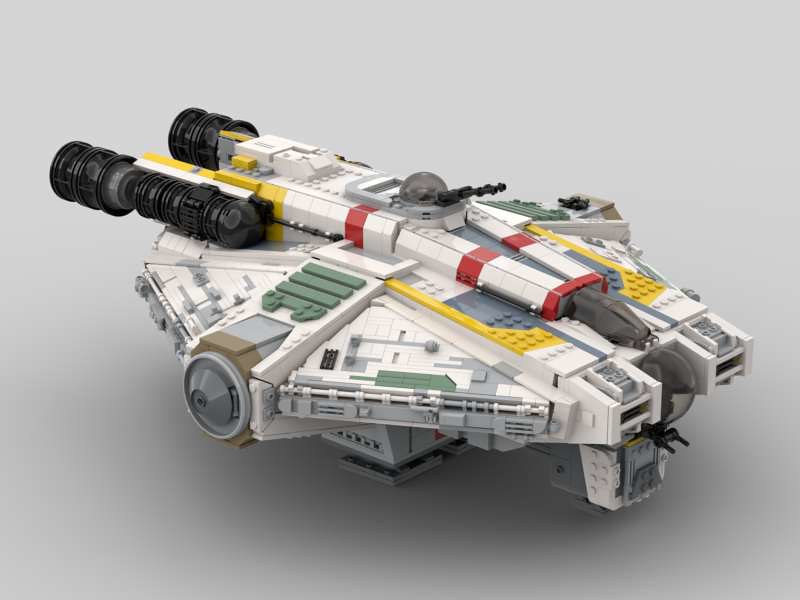 patata Chorrito Editor MOC] GHOST - VCX-100 light freighter (INSTRUCTIONS AVAILABLE ON BRICKVAULT)  - LEGO Star Wars - Eurobricks Forums