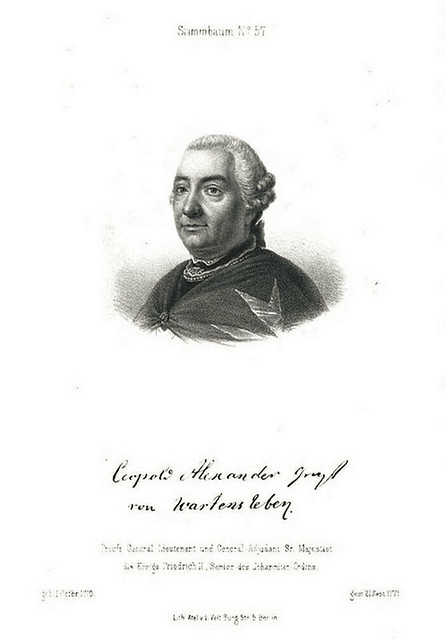 Museal original Ölgemälde Portrait Preußen Generalleutnant Graf von Wartensleben 00