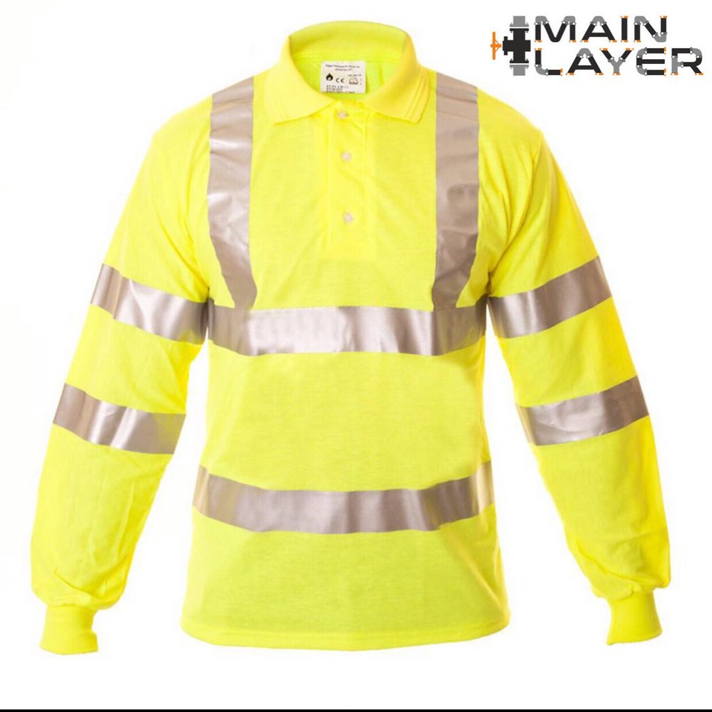 Lightweight high visibility long sleeve polo shirts availa… | Flickr