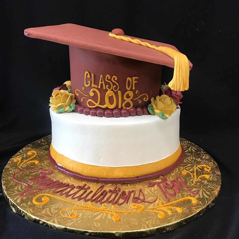 Graduation Cake by Deising's Bakery and Restaurant